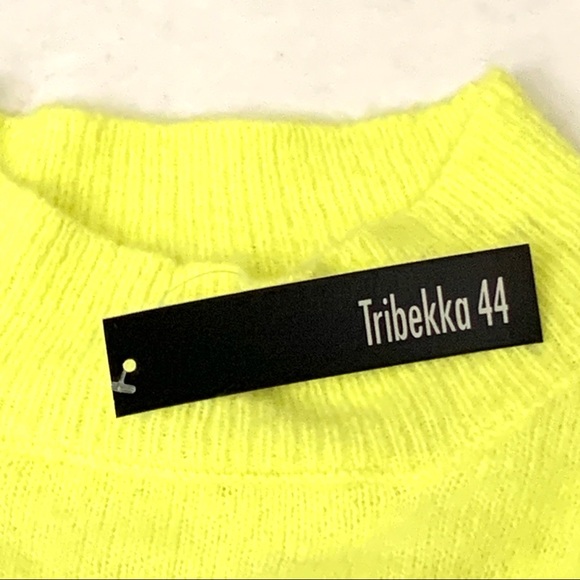 Tribekka 44 Christmas Sweater NeonYellow Tinsel - Picture 8 of 13